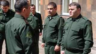 Chairman of the Investigative Committee Artur Poghosyan Held Meeting in Vayots Dzor Regional Investigative Department and the 8th Garrison Investigative Unit of General Military Investigative Department
